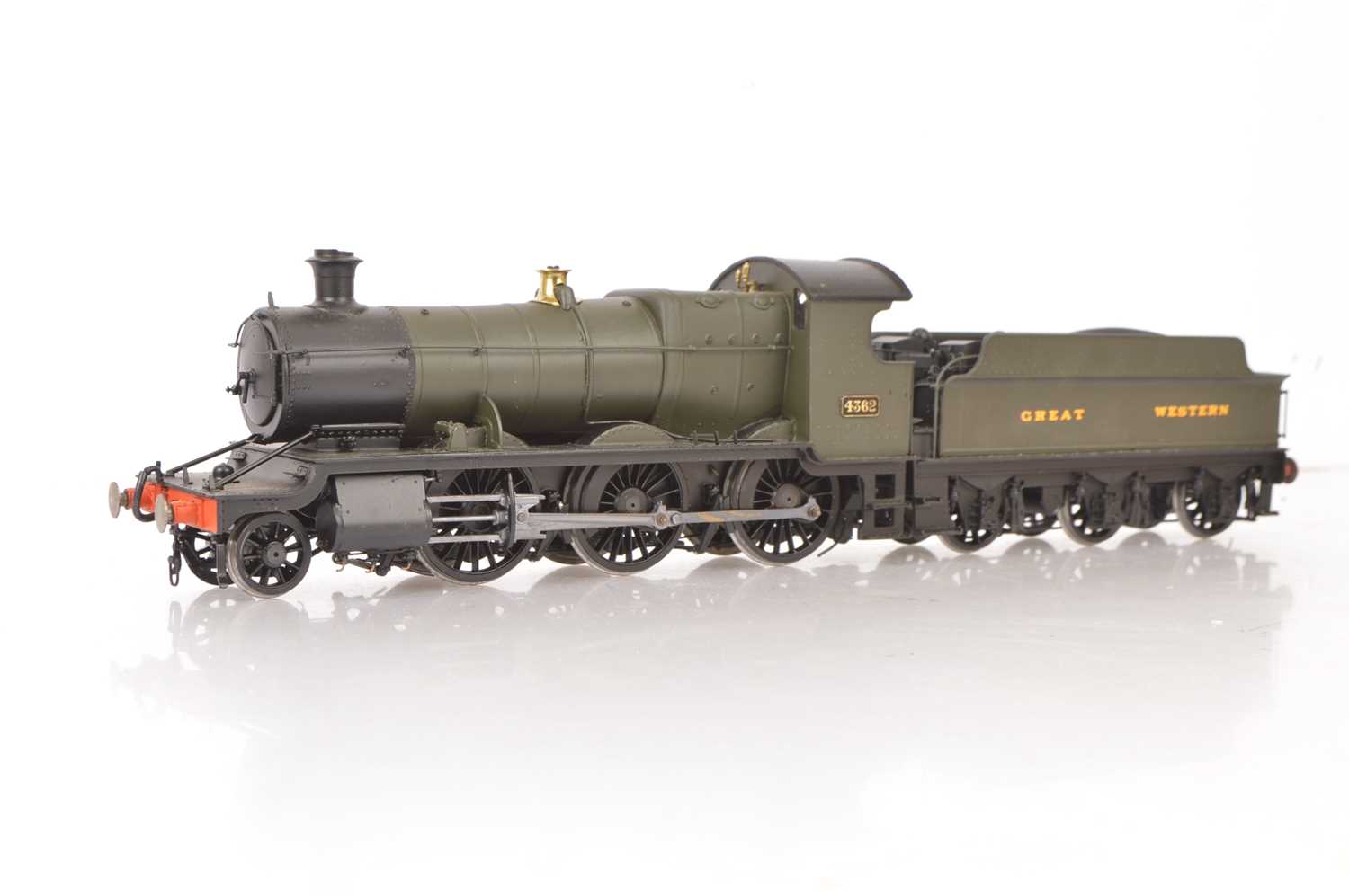 Lot 434 - A Kit-built 0 Gauge 2-rail GWR Churchward 'Mogul' 43xx class 2-6-0 Locomotive and Tender