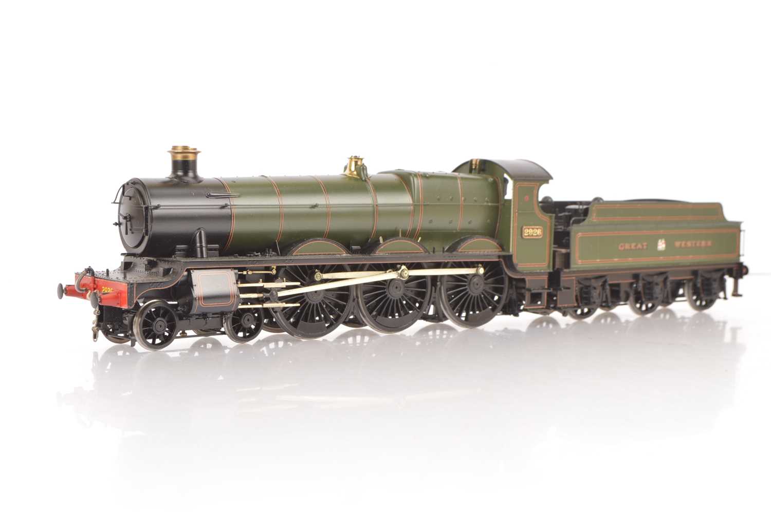 Lot 436 - A Kit-built 0 Gauge 2-rail GWR Churchward 'Saint' class 4-6-0 Locomotive and Tender