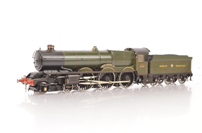 Lot 437 - A Kit-built 0 Gauge 2-rail GWR Collett 'King' class 4-6-0 Locomotive and Tender