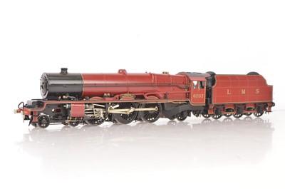 Lot 443 - A Kit-built 0 Gauge 2-rail LMS Stanier 'Princess' 4-6-2 Locomotive and Tender