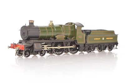 Lot 450 - A Kit-built 0 Gauge 2-rail GWR Churchward 'County' class 4-4-0 Locomotive and Tender