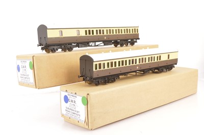 Lot 467 - A Bachmann Finescale 0 Gauge GWR 'B' Set (2)