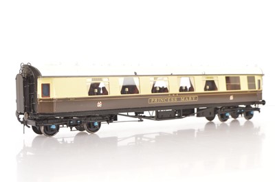 Lot 468 - A Finescale 0 Gauge GWR 'Super Saloon' by MSC Models