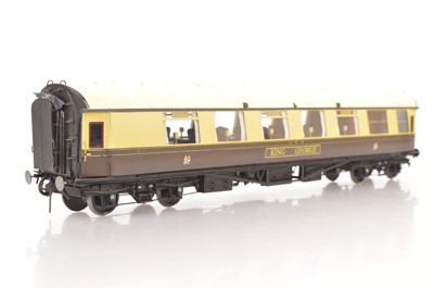 Lot 469 - A Finescale 0 Gauge GWR 'Super Saloon' by MSC Models