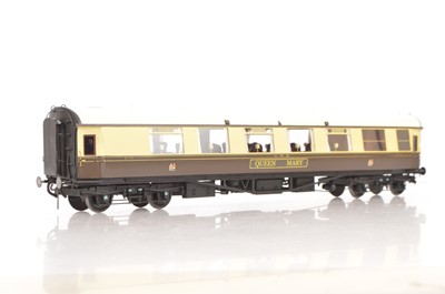 Lot 470 - A Finescale 0 Gauge GWR 'Super Saloon' by MSC Models