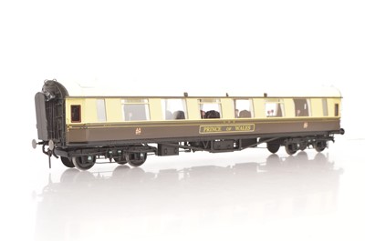 Lot 471 - A Finescale 0 Gauge GWR 'Super Saloon' by MSC Models