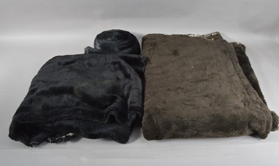 Lot 239 - A collection of faux Fur fabric