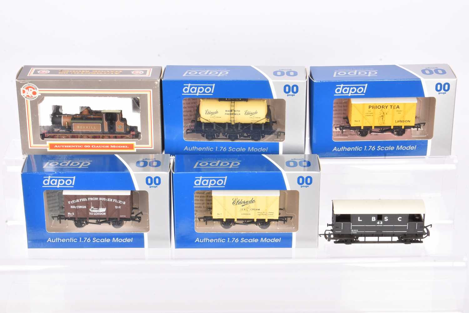 Lot 499 - Dapol 00 Gauge Terrier Locomotives and Limited Edition Goods Rolling Stock