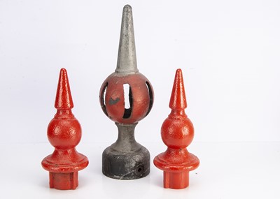 Lot 523 - Railway Signal Post Finials