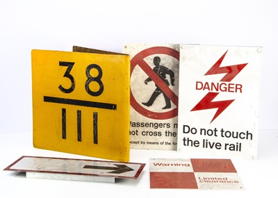 Lot 544 - Modern Trackside Signage