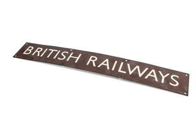 Lot 576 - BR Western Region British Railways Enamel Sign