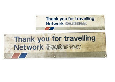 Lot 588 - Two Network Southeast  Signs