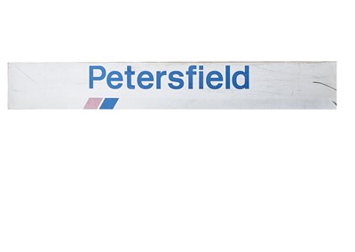 Lot 590 - Network South East Platform Sign Petersfield