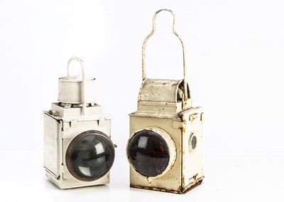 Lot 612 - Two BR (M) Railway Lamps