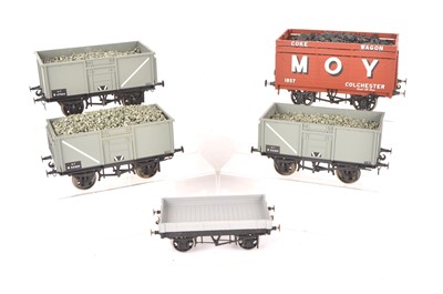 Lot 622 - Unboxed Northern Fine Scale Old Originals and Accucraft Chinese made Gauge 1 BR goods Rolling Stock (5)