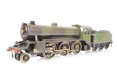 Lot 632 - A Bassett-Lowke Gauge 1 live steam LNER 'Mogul' Locomotive and Tender (3)