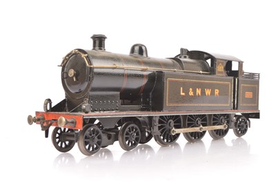 Lot 645 - An uncommon Bing for Bassett-Lowke Gauge 1 clockwork LNWR 'Prince of Wales' type 4-6-2 Tank Locomotive