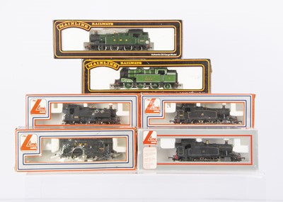 Lot 553 - Mainline Lima 00 gauge Steam tank Locomotives and Diesel shunter 