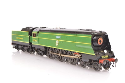 Lot 659 - A Gauge 1 (10mm scale) live steam BR 'Battle of Britain' 4-6-2 Locomotive and Tender by Aster (2)
