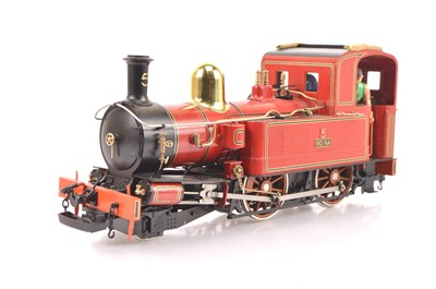 Lot 688 - An Accucraft 'Marches Models' G scale (gauge 1) electric Isle of Man Railway Beyer-Peacock 2-4-0 Tank Locomotive 'Mona'