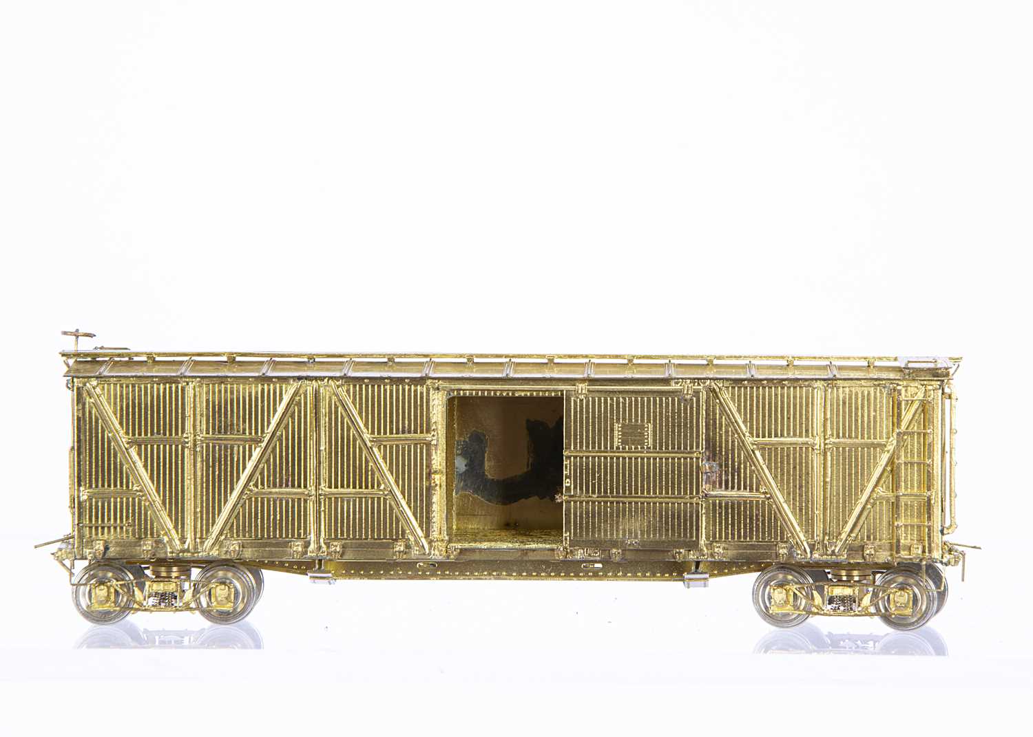 Lot 897 - MTS Imports Inc H0 Gauge Pennsylvania Railroad X-23 Box Car