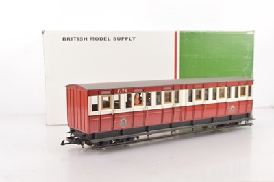 Lot 692 - An Isle of Man Railway G scale (gauge 1) 'Pairs' 3rd class Coach by British Model Supply (Accucraft)