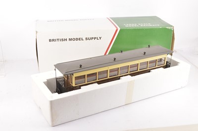 Lot 694 - A Welshpool & Llanfair Light Railway G scale (gauge 1) 'Pickering' 3rd class Coach by British Model Supply (Accucraft)