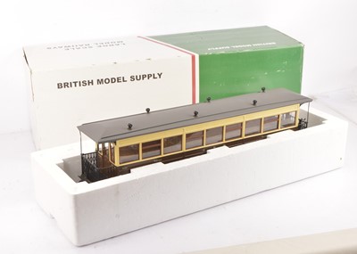 Lot 695 - A Welshpool & Llanfair Light Railway G scale (gauge 1) 'Pickering' 3rd class Coach by British Model Supply (Accucraft)