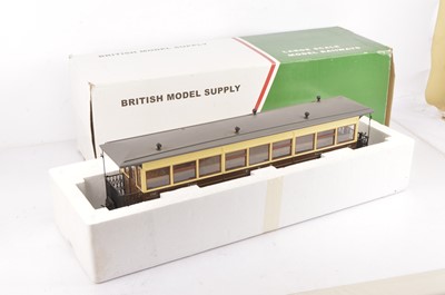 Lot 696 - A Welshpool & Llanfair Light Railway G scale (gauge 1) 'Pickering' 3rd class Coach by British Model Supply (Accucraft)