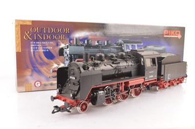 Lot 709 - A Piko G scale (gauge 1) ref 37222 German (DR) 2-6-0 Locomotive and Tender