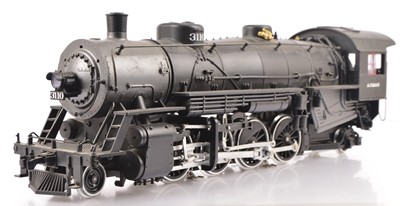 Lot 720 - An American Gauge 1 two-rail AT & SF 2-8-2 Locomotive only by LGB