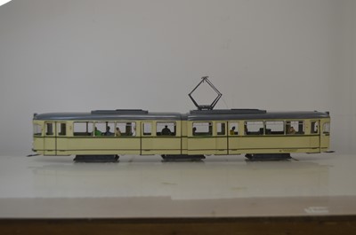 Lot 722 - A Finely-built German Gauge 1 Duwag articulated Tramcar