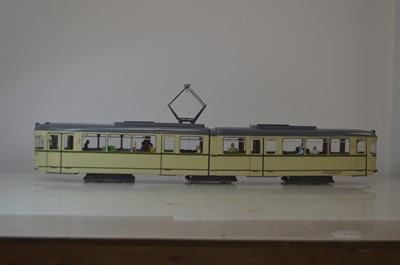 Lot 722 - A Finely-built German Gauge 1 Duwag articulated Tramcar