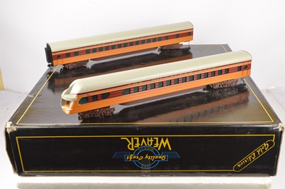 Lot 760 - Weaver O Gauge "Hiawatha" 5 car coach set