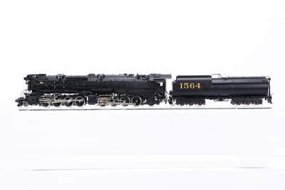 Lot 923 - Challenger Imports Ltd H0 Gauge Chesapeake and Ohio Class H7 2-8-8-2 Locomotive #1564 with 16VB Tender Factory Painted Catalog #2063.1