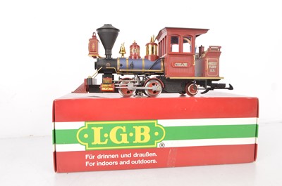 Lot 770 - LGB G Gauge Baldwin 0-4-2 Steam Locomotive