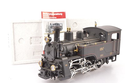 Lot 779 - LGB G Gauge Brunigbahn Cog Steam Locomotive