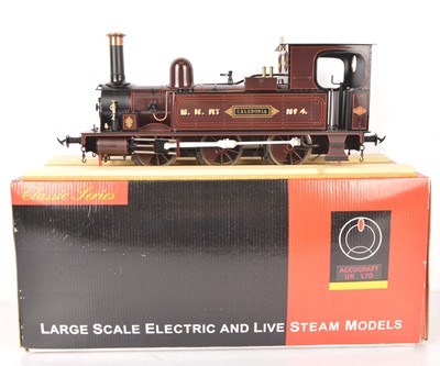 Lot 784 - Accucraft G Gauge "Manx Northern Railway" Tuscan Red locomotive