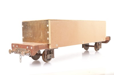 Lot 831 - A 3½" Gauge Ride-on Trolley