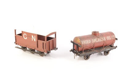 Lot 842 - Bassett-Lowke Gauge 3 (2½") Freight Stock (2)