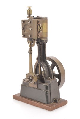 Lot 847 - An early Stuart Turner Vertical Steam Engine