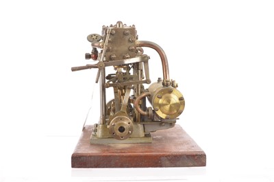 Lot 849 - A nicely-engineered Compound Marine-type Vertical Steam Engine