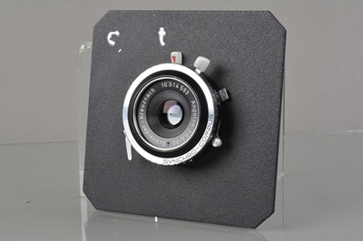 Lot 17 - A Schneider Kreuznach 90mm f/6.8 Angulon Lens