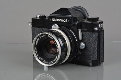 Lot 20 - A Nikon Nikkormat FTn SLR Camera