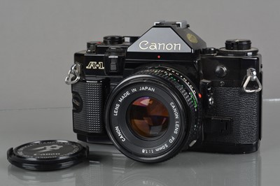 Lot 31 - A Canon A-1 SLR Camera