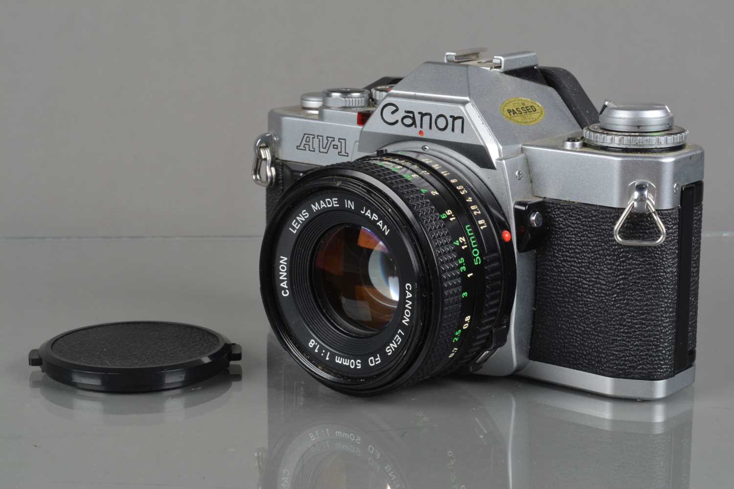 Lot 33 - A Canon AV-1 SLR Camera