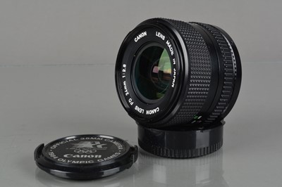 Lot 34 - A Canon FD 24mm f/2.8 Lens