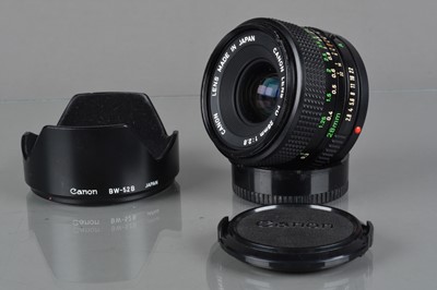 Lot 35 - A Canon FD 28mm f/2.8 Lens