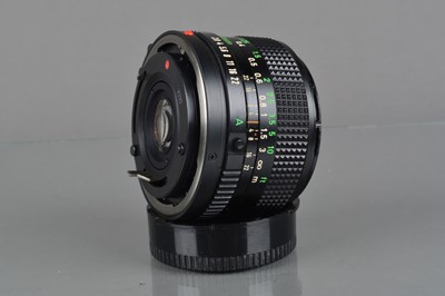 Lot 35 - A Canon FD 28mm f/2.8 Lens
