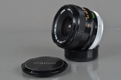 Lot 36 - A Canon FD 35mm f/3.5 S.C. Lens
